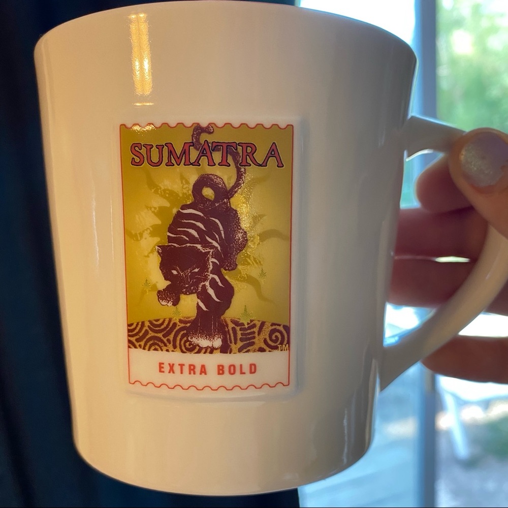 Starbucks 2006 Sumatra Blend Collectors Coffee Mug
